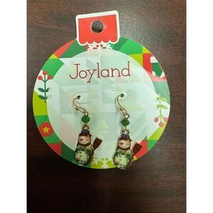 NWT Joyland Snowman Dangle Earrings